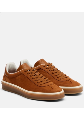 Loro Piana Tennis Walk leather sneakers