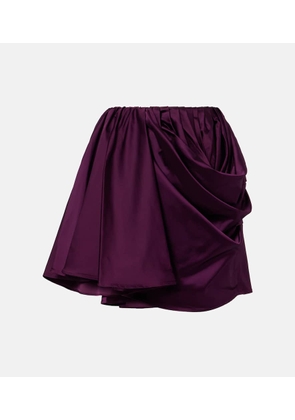Ganni Draped miniskirt