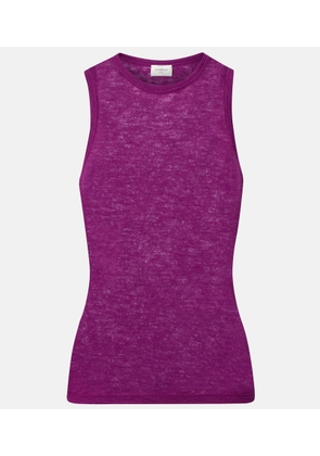 Saint Laurent Cashmere and silk tank top