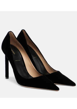 Tom Ford Betty 105 velvet pumps