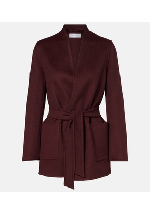 Max Mara Harold camel hair wrap coat