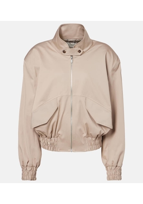 Magda Butrym Wool and silk bomber jacket