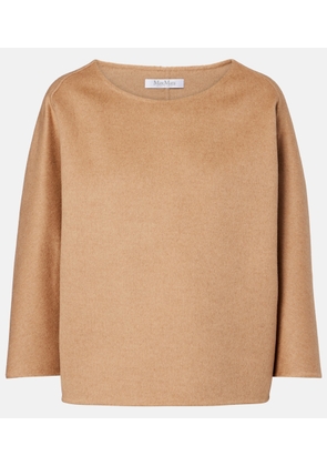Max Mara Radioso camel hair blouse