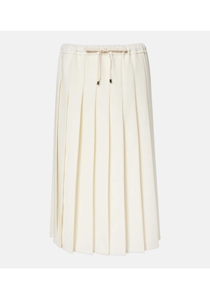 Brunello Cucinelli Pleated midi skirt