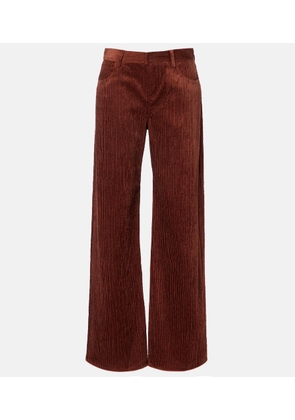 Magda Butrym High-rise corduroy wide-leg pants