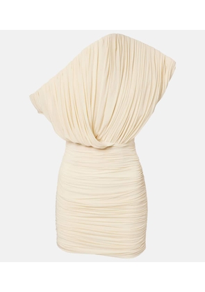 Magda Butrym Asymmetric ruched minidress