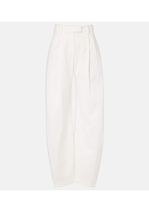 Brunello Cucinelli Cotton barrel-leg pants