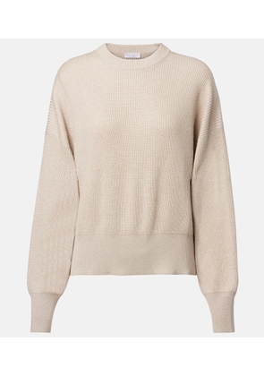 Brunello Cucinelli Ribbed-knit cashmere-blend sweater