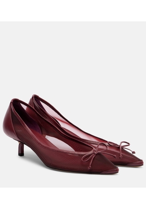 Jacquemus Tourni 45 mesh pumps