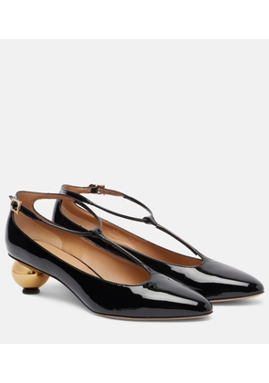 Ferragamo Tania 40 patent leather pumps