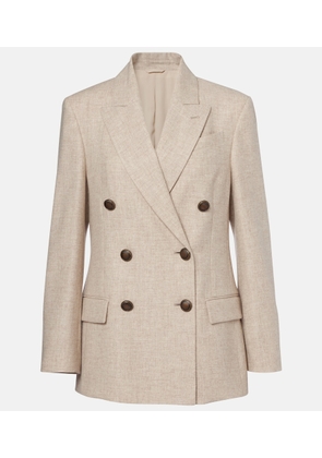 Brunello Cucinelli Wool and cashmere blazer
