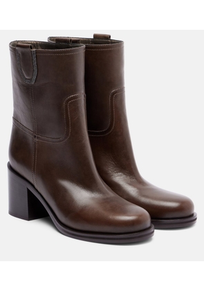 Brunello Cucinelli Leather ankle boots
