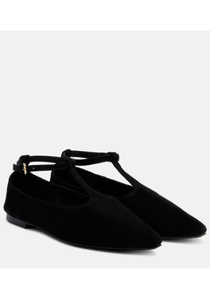 A.Emery Ward suede Mary Jane flats