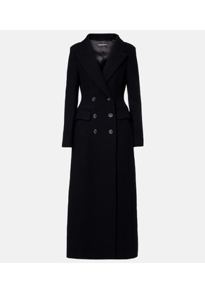 Dolce&Gabbana Double-breasted virgin wool coat