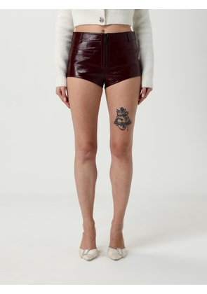 Shorts SELF-PORTRAIT Woman color Burgundy