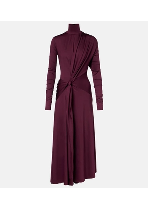 Victoria Beckham Jersey midi dress