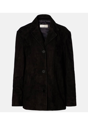 Nour Hammour Opus suede blazer