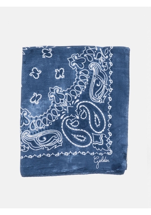 Neck Scarf GOLDEN GOOSE Woman color Blue