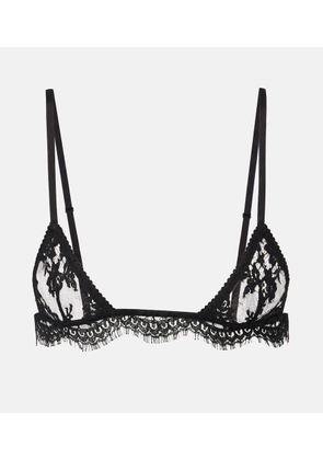 Dolce&Gabbana Cotton-blend lace bralette