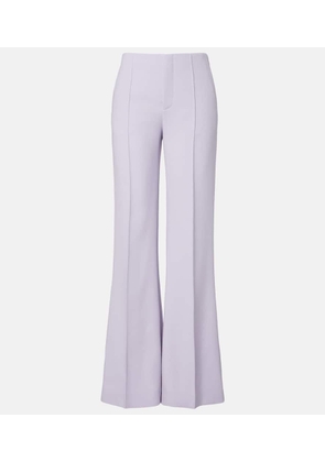 Chloe High-rise virgin wool wide-leg pants