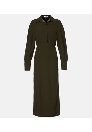 Victoria Beckham Asymmetric midi dress