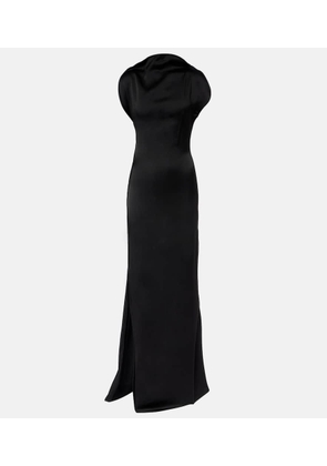 Victoria Beckham Crepe satin gown