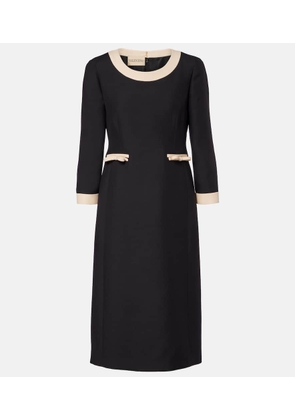 Valentino Crepe Couture midi dress
