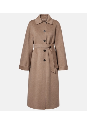 Max Mara Centro belted cashmere coat