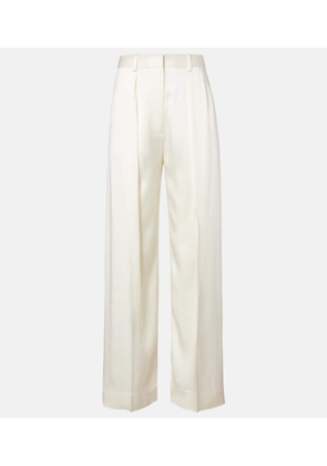 Victoria Beckham Satin wide-leg pants