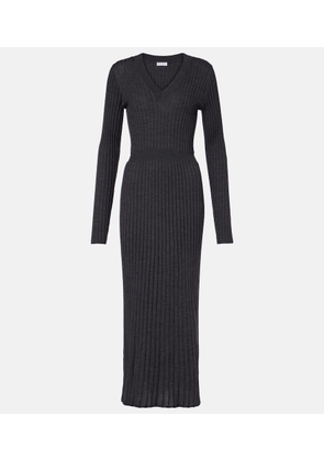 Brunello Cucinelli Ribbed-knit virgin wool sweater dress