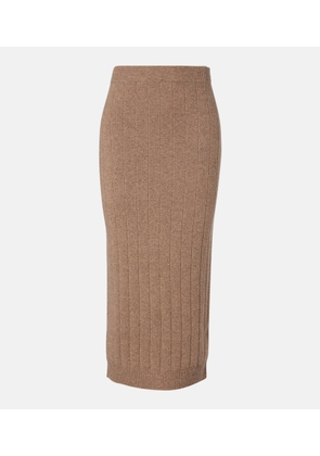 Max Mara Sante cashmere midi skirt