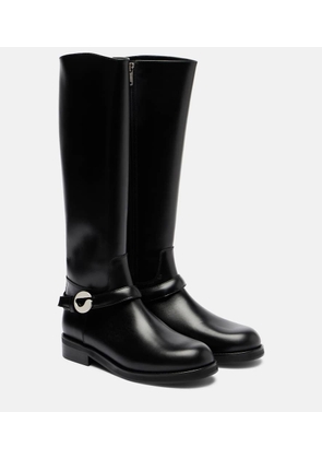 Coperni Cavalier leather knee-high boots