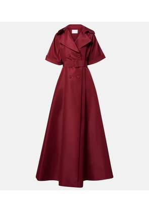 Carolina Herrera Belted silk gown
