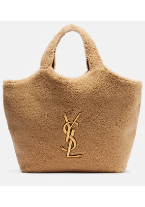 Saint Laurent Icare Maxi shearling tote bag