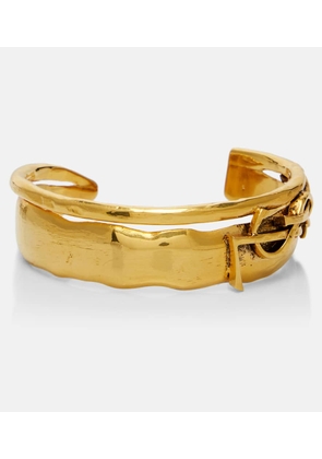 Saint Laurent Cassandre cuff bracelet
