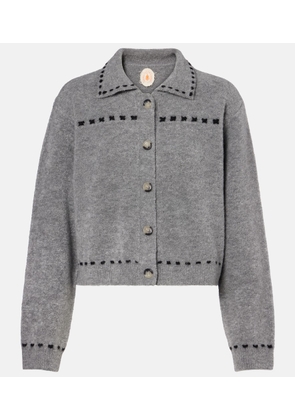 Jardin des Orangers Wool and cashmere-blend cardigan