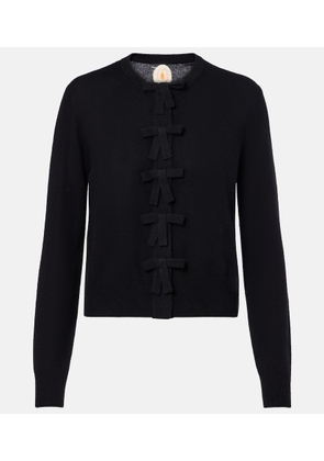 Jardin des Orangers Bow-detail cashmere cardigan