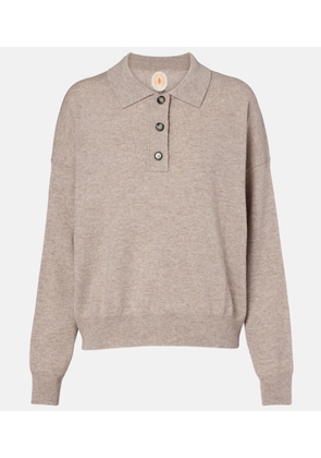 Jardin des Orangers Wool and cashmere polo sweater