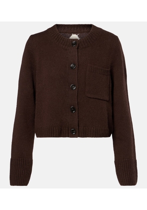 Jardin des Orangers Wool and cashmere cardigan