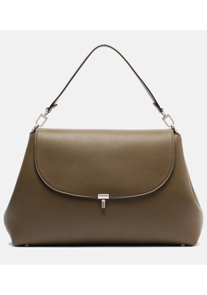 Toteme T-Lock Medium leather shoulder bag