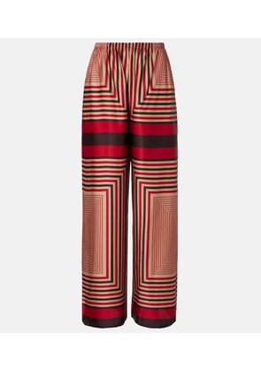 Faithfull Jensen printed wide-leg pants