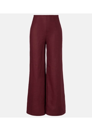 Faithfull Syna linen wide-leg pants