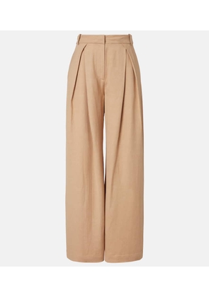 Faithfull Astrid high-rise wide-leg pants