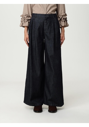 Pants 'S MAX MARA Woman color Blue