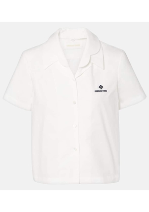 Shushu/Tong Logo cotton shirt