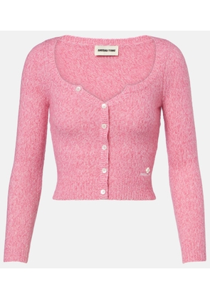 Shushu/Tong Wool and cashmere-blend cardigan