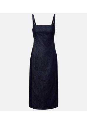 Dries Van Noten Denim midi dress