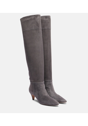 Gianvito Rossi Elise 55 suede knee-high boots