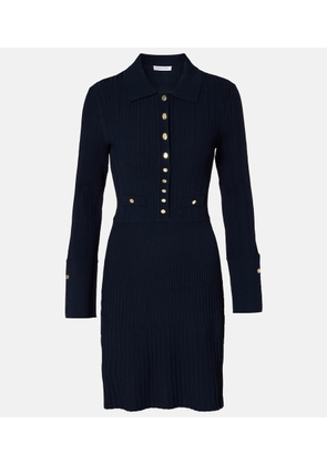 Veronica Beard Lauper ribbed-knit minidress