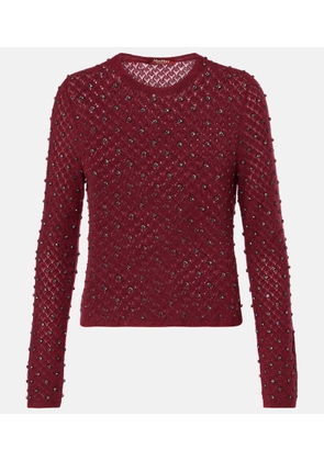 Max Mara Rally mohair and wool-blend sweater